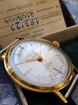Đồng hồ Poljot 29 jewels automatic de luxe NOS nguyên sổ hộp
