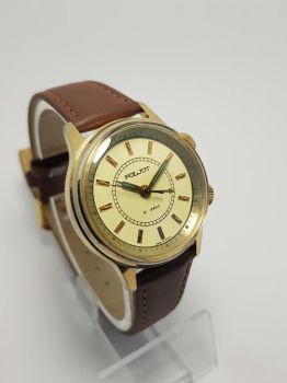 Poljot Watches 18 jewels chuông reo tê tái bọc vàng Liên Xô