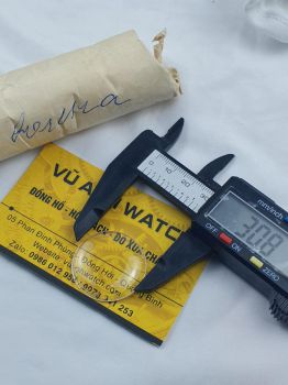 Mặt kính mica size 30,8 đồng hồ Nga Liên Xô