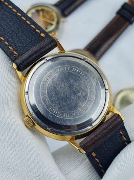 Đồng hồ Poljot 29 jewels automatic Au20 lịch giọt nước