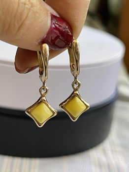 Bông tai hổ phách 23010701