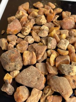 Hổ Phách vụn làm gối, tranh, trưng bày, chữa bệnh