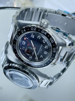 Vostok Komandirskie 02018A GMT 32 jewels