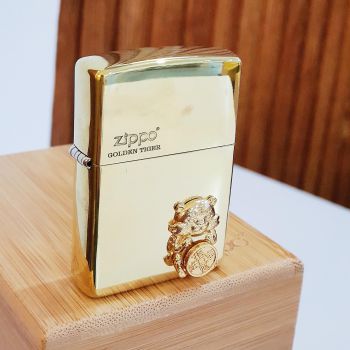 Bật lửa ZIPPO 252BL038 Hổ vàng tài lộc