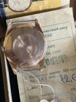Đồng hồ Nga Poljot 29 chân kính vàng đúc nguyên khối 583 CCCP full box