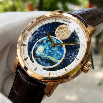 Đồng Hồ Agelocer Moon Phases 6401D2
