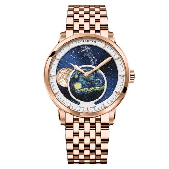 Đồng Hồ Agelocer Moon Phases 6401D9