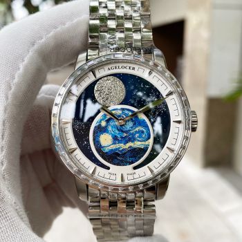 Đồng Hồ Agelocer Moon Phases 6401E9