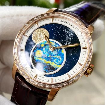 Đồng Hồ Agelocer Moon Phases 6401F2