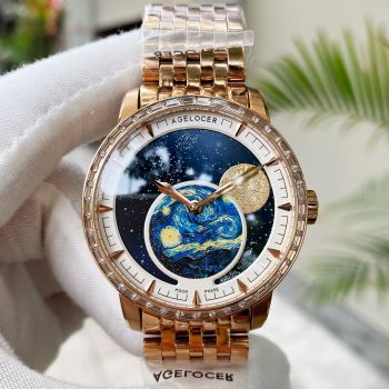 Đồng Hồ Agelocer Moon Phases 6401F9