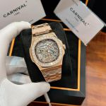 Đồng Hồ Carnival Automatic Skeleton 8118G2-VH-T