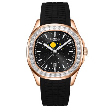 Đồng Hồ Carnival Moonphase 8125G-VH-DCS-D
