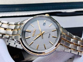 Đồng Hồ Nam Seiko Solar SNE522 Chính Hãng