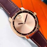 Đồng Hồ Nữ Movado Bold Leather Rose Gold 3600475 Chính Hãng
