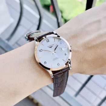 Đồng Hồ Nam Longines Record Chronometer Automatic L2.820.5.76.2 L28205762