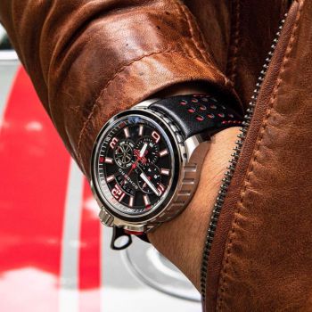 Đồng Hồ Nam Bomberg Red BS45CHSP.061-1.11