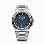Đồng Hồ Nam Corniche La Grande Stainless Steel With Blue Dial