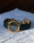Đồng Hồ Nam Corniche Heritage Chronograph Yellow Gold with Green Dial