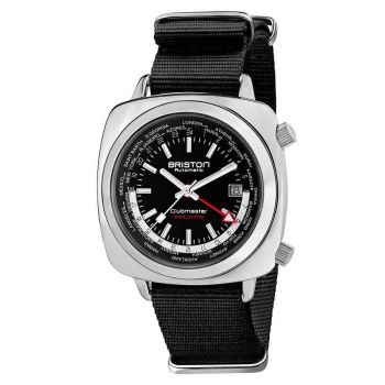 Đồng Hồ Nam Briston Clubmaster Traveler Worldtime Acier 20842.PS.W .1.NB