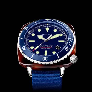 Đồng Hồ Nam Briston Clubmaster Diver Pro Acetate – Navy Blue 21644.SA.T.15.NNB