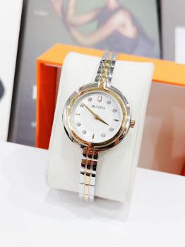 Đồng Hồ Bulova Nữ dây kim loại 98P193