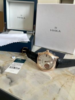 Đồng hồ Nika Nga vàng đúc nguyên khối Nika 585 1102.0.3.129A