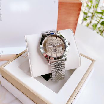 Đồng hồ Gucci cặp đôi: Sự hoàn hảo của thời trang với Gucci G-Timeless Green dial