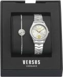 Versus by versace Mẫu đồng hồ với thiết kế đơn giản, kèm lắc tay đẹp nhẹ nhàng