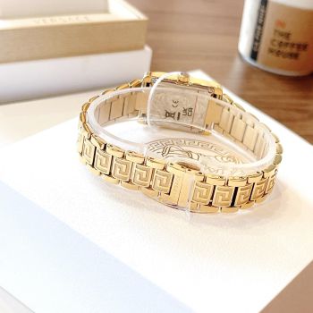 Đồng hồ Versace Tonneau Lady watch Mặt màu xanh siêu hot hit