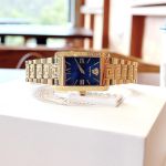 Đồng hồ Versace Tonneau Lady watch Mặt màu xanh siêu hot hit