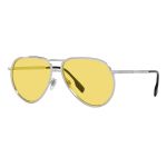 Kính Mát Burberry Scott BE 3135 Silver/Yellow Sunglasses Màu Vàng - Bạc