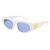 Kính Mát Nữ Balenciaga BB0095S 004 Sunglasses Màu Trắng