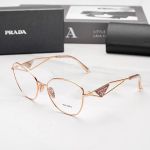 Kính Mắt Cận Prada Eyeglasses PR52ZV 53-18 Màu Vàng Hồng