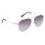 Kính Mát Unisex Calvin Klein Grey Gradient Pilot Sunglasses CK19133S 046 57 Màu Xám Bạc