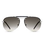 Kính Mát Louis Vuitton LV Clockwise Canvas Sunglasses Z1109W Màu Xám