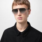 Kính Mát Louis Vuitton LV Clockwise Canvas Sunglasses Z1109W Màu Xám