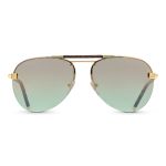 Kính Mát Louis Vuitton LV Clockwise Canvas Sunglasses Z1108E Màu Nâu
