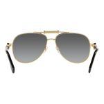 Kính Mát Versace Gray Gradient Pilot Unisex Sunglasses VE2236 100211 59 Màu Xám Vàng