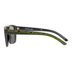 Kính Mát Nam Michael Kors MK Byron Gunmetal Mirrored Rectangular Men's Sunglasses MK2159 37056G 55 Màu Đen