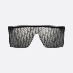 Kính Mát Dior Club M1U Black Dior Oblique Mask Sunglasses CLUBM1UXT_10A8 Màu Đen