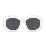 Kính Mát Nữ Versace Dark Gray Irregular Ladies Sunglasses VE4424U-314-87 Màu Xám Đậm