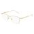 Kính Mắt Cận Nam Montblanc MB0146O 002 Eyeglasses Màu Vàng