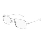 Kính Mắt Cận Montblanc MB0212O 002 Eyeglasses Màu Bạc