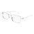 Kính Mắt Cận Montblanc MB0212O 002 Eyeglasses Màu Bạc