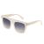 Kính Mát Marc Jacobs Ladies Sunglasses MJ 1044/S 0SZJ/9O 52 Màu Xám/Trắng