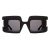 Kính Mát Kuboraum Sunglasses R3 BM Màu Đen Xám