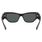 Kính Mát Versace VE4383F GB1 Black Grey Lens Sunglasses Màu Đen Xám