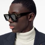 Kính Mát Louis Vuitton LV 1.1 Millionaires Sunglasses Z1165W Màu Đen Vàng