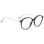Kính Mắt Cận Dior Men's Black Round Eyeglass Frames Diorsighto208070055 DIORSIGHTO208070055 Màu Đen