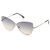 Kính Mát Tom Ford FT0569 16B Elisa Cats Eyes Sunglasses Lens Category 2 Shiny Palladium 65mm